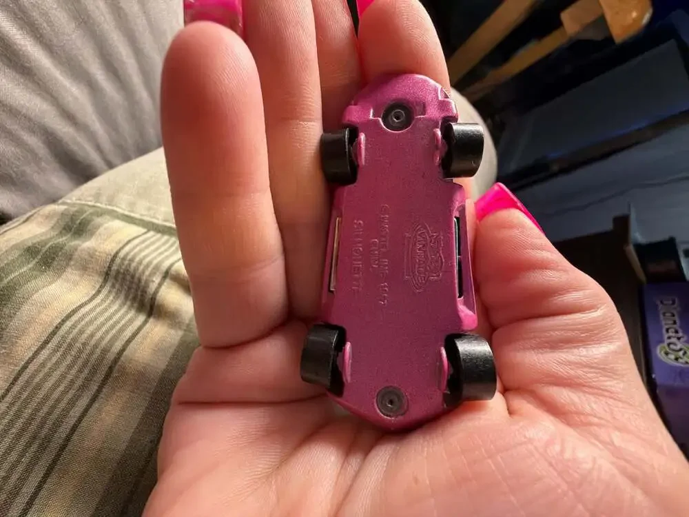 Hot Wheels Vintage Collection Redline Silhouette Metalflake Pink Toy Car
